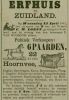 Notarisveiling van diverse vee en goederen ten huize van bouwman P. van Bodegom (1881)
