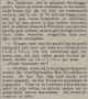Protestantenvergadering // Dominee accepteert roeping Bommelerwaard / correctie vlas zwingelaar salaris / goochelaar Stot Tai naar Zuidland (1884)