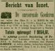 Inzet veiligverkoop onroerende goederen C. van der Meer (1893)