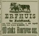 Erfhuisveiling Dirk Vlielander van 10 stuks hoornvee (1895)